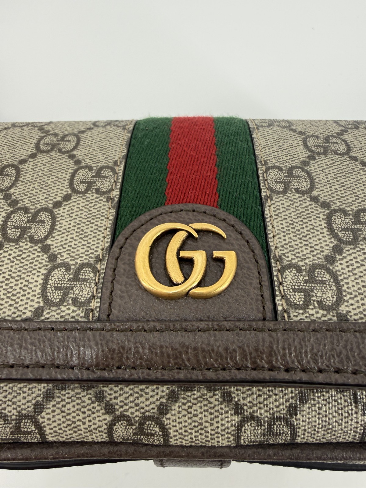 Gucci Ophidia Super GG Supreme Monogram Crossbody Shoulder Bag Box
