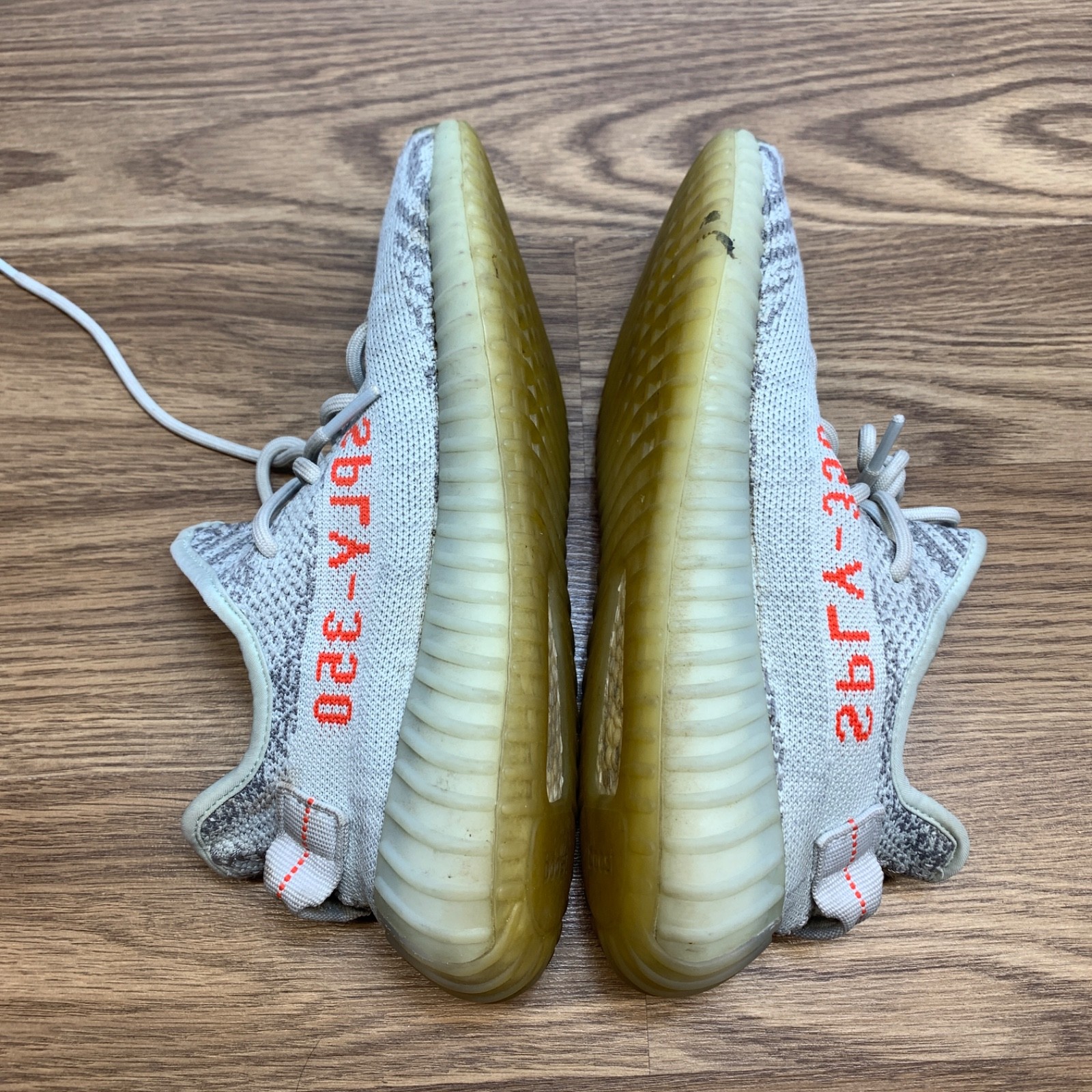 Adidas Yeezy Boost 350 Gray Red 2021 Men’s Size 7 Kanye Used
