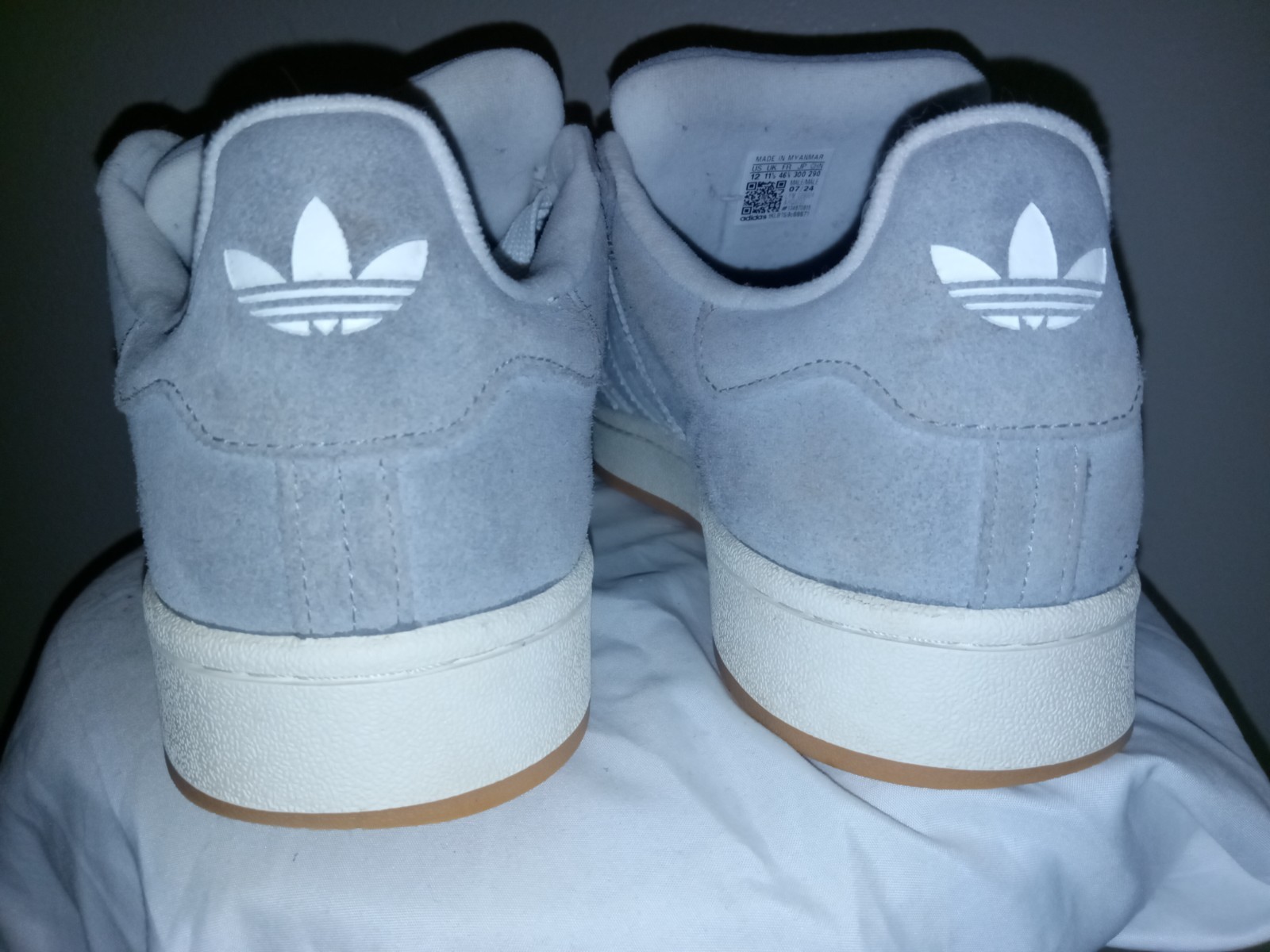 Size 12 – adidas Campus 00s Grey White Gum