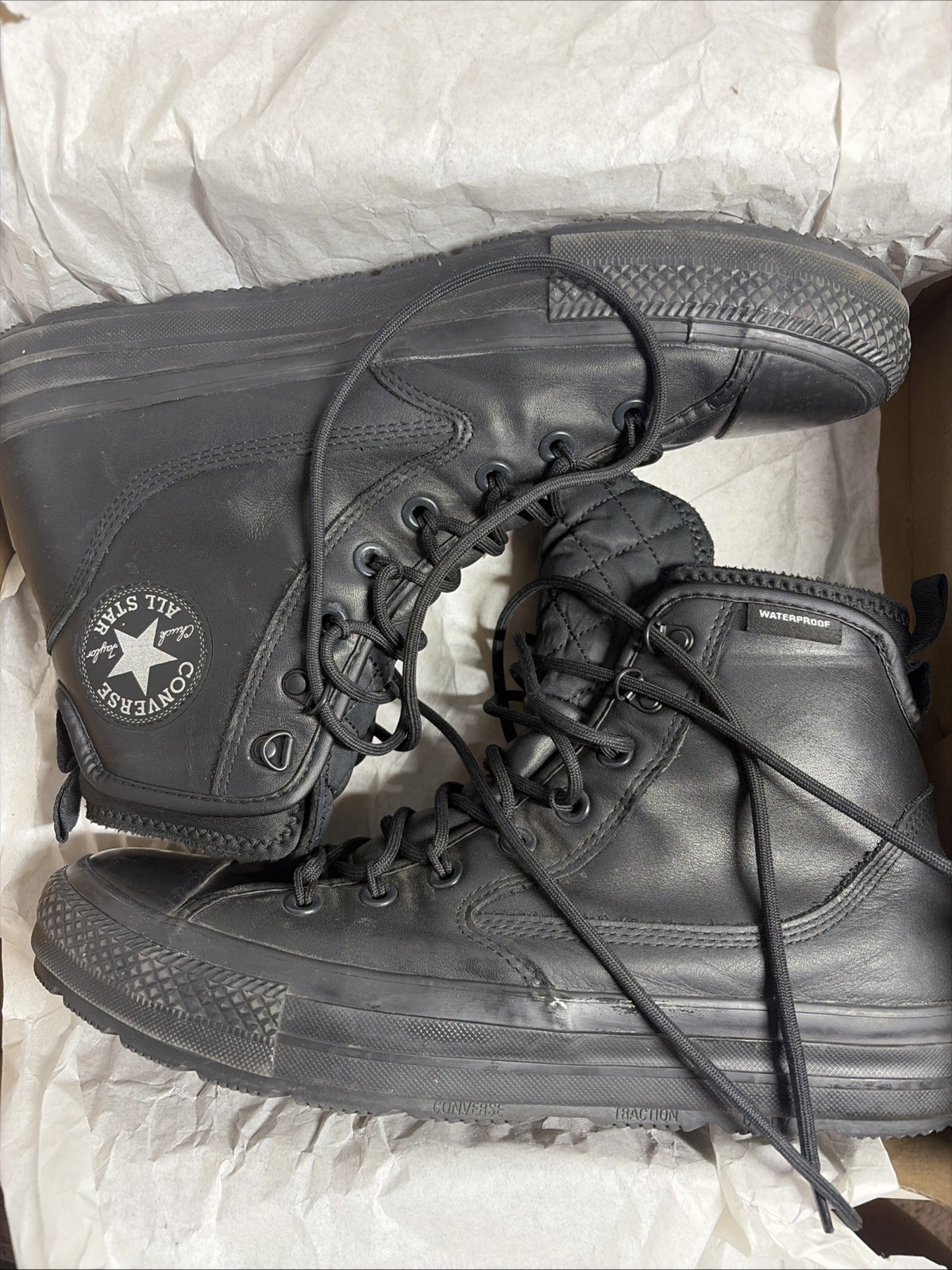 Preowned Converse CTAS ALL TERRAIN HI Black