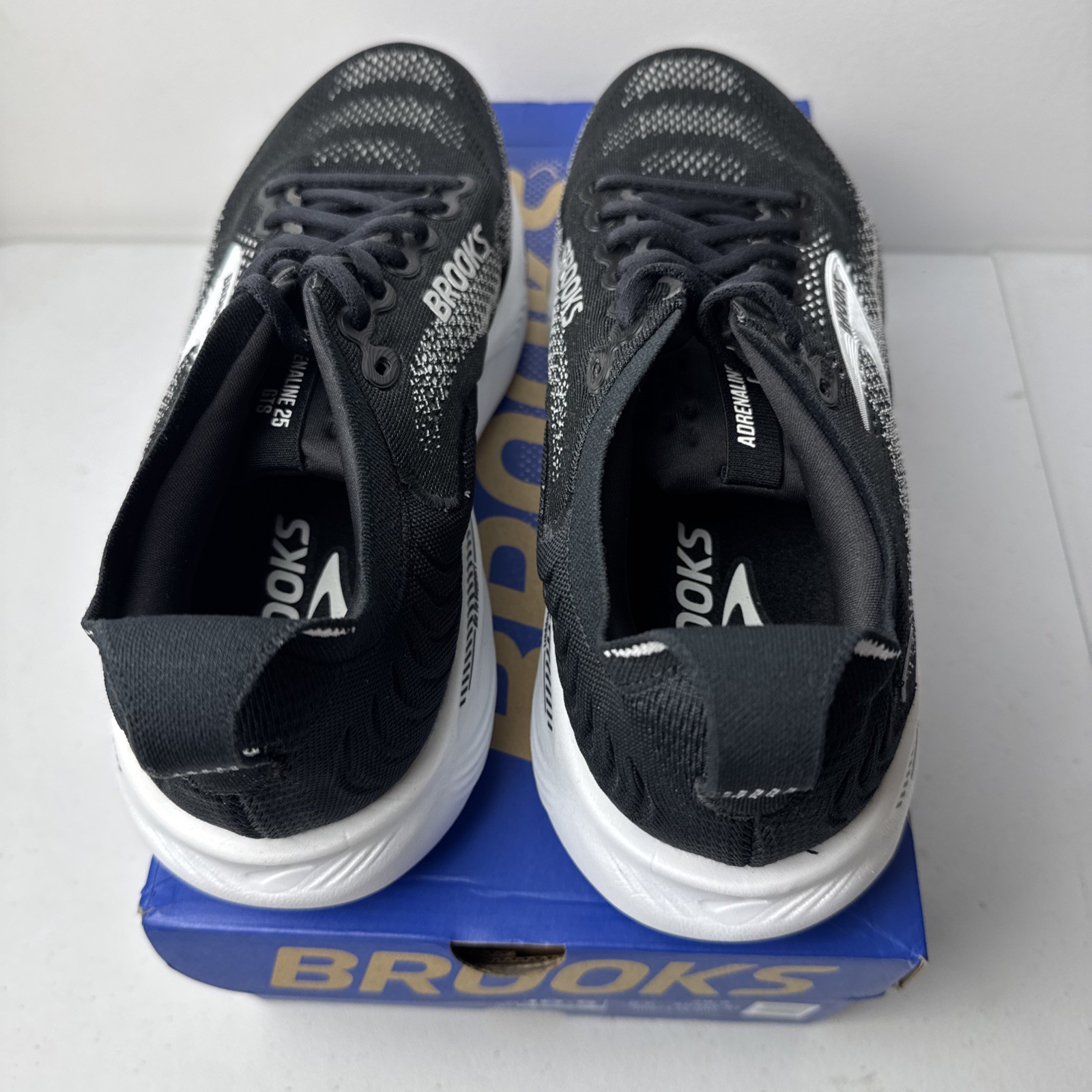 Size 10.5EE -Brooks Adrenaline GTS 25 Black Shoe Men’s 1104542E090 *NEW W/BOX*