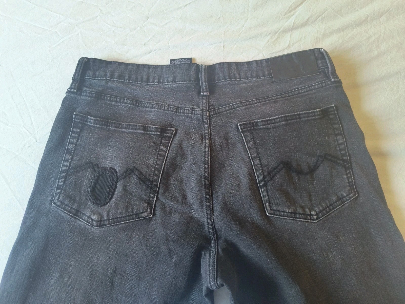 Urban Star Men’s Jeans 36/34 Estilo Black READ