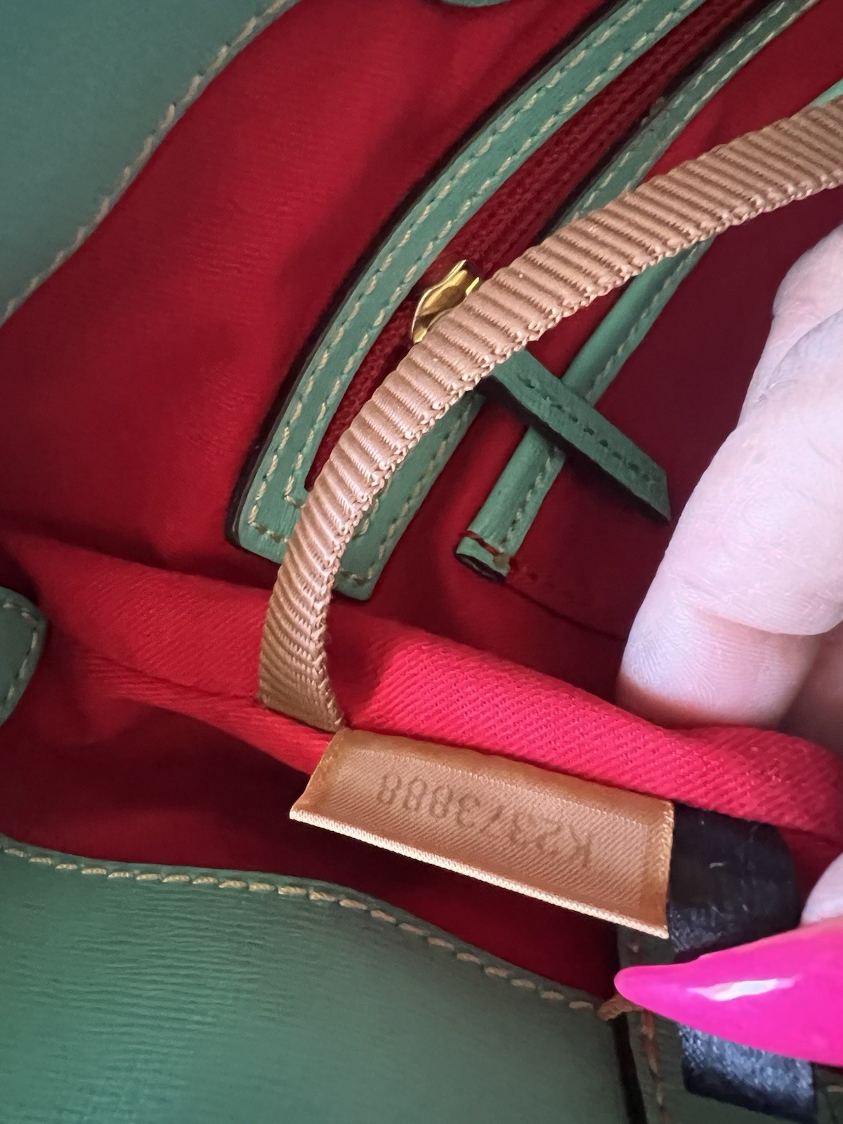 Dooney and Bourke Saffiano leather Barlow bag In Spearmint🎀