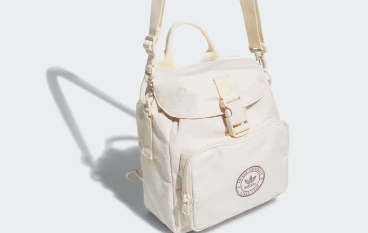 adidas originals micro 3.0 mini back pack wonder white trace brown – jj7609