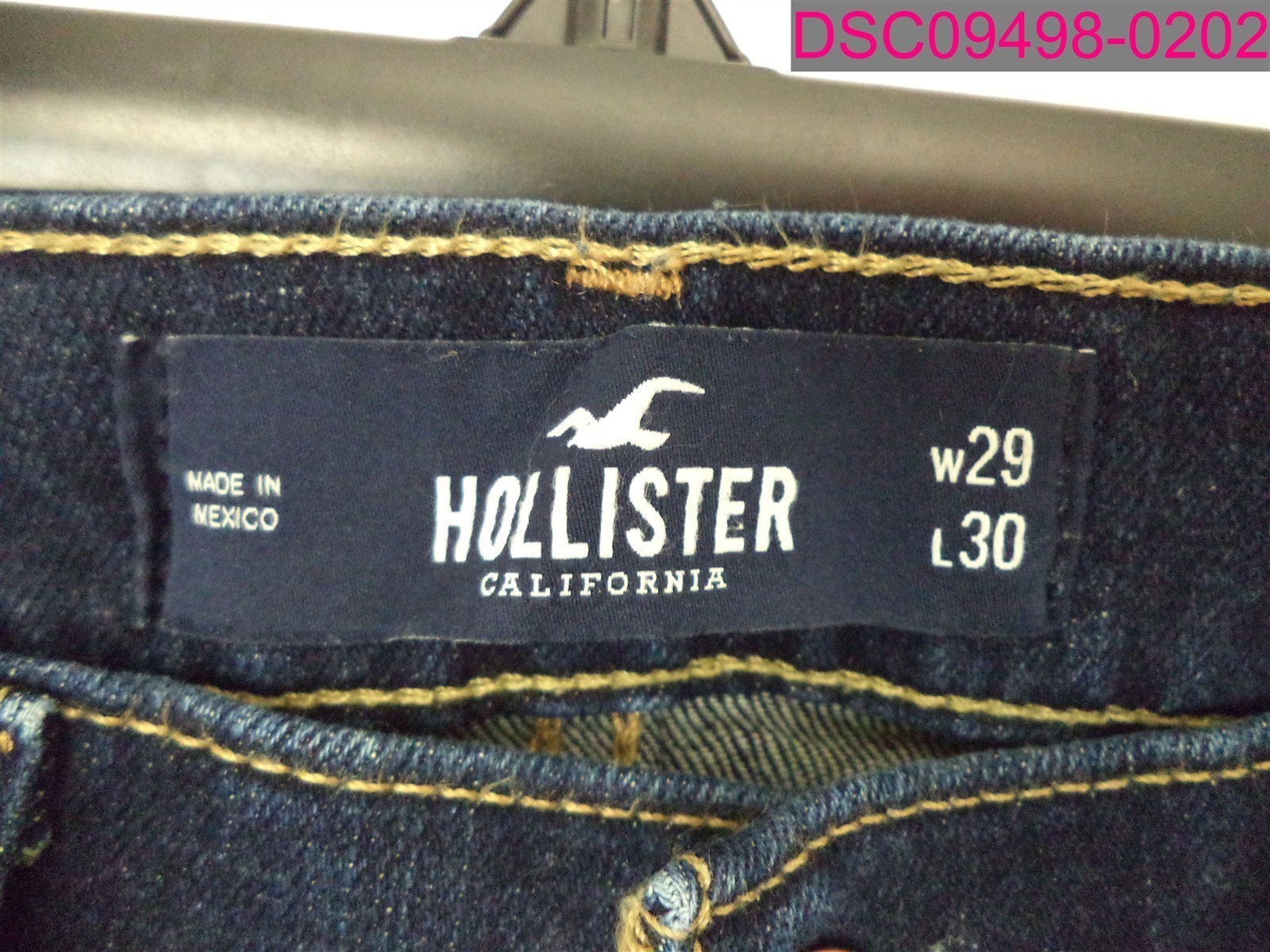 Hollister Epic Flex SKINNY Jeans Dark Wash Men’s Size 29W X 30L