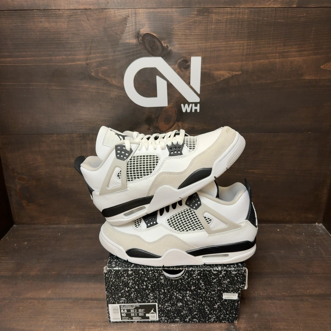 Jordan 4 Retro Military Black (Pre-Owned) – DH6927-111-8.5-PO-2 – (M… Size 8.5