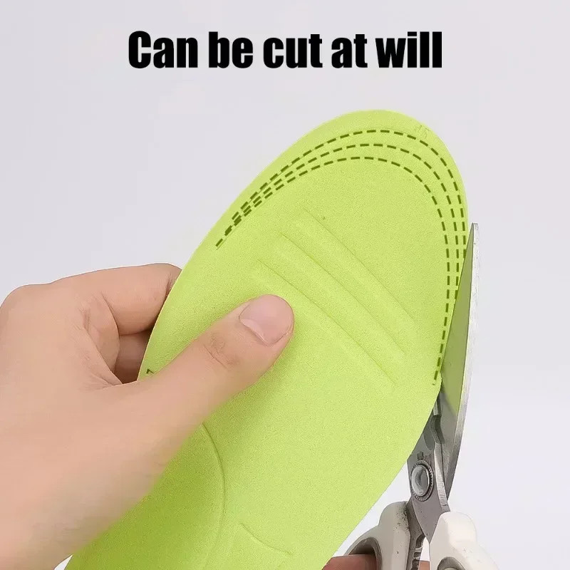 2/6pcs Soft Memory Foam Orthopedic Insoles Deodorizing Insole Shoes Sports Abso