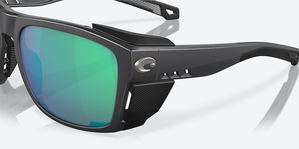 Costa Del Mar King Tide 6 Black Pearl/Green Mirror 580G Polarized Sunglasses