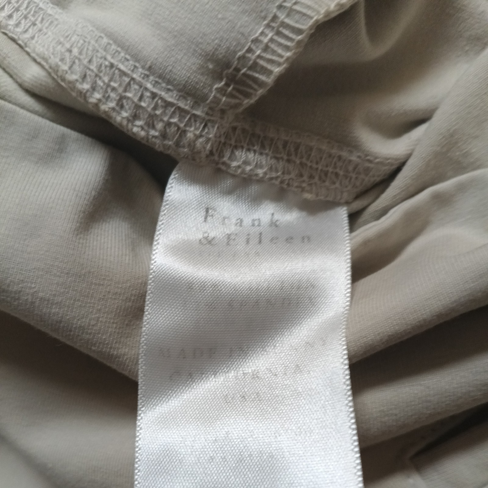 Frank & Eileen Murphy Billion Dollar Pant Cement Tan LAB600 Size large