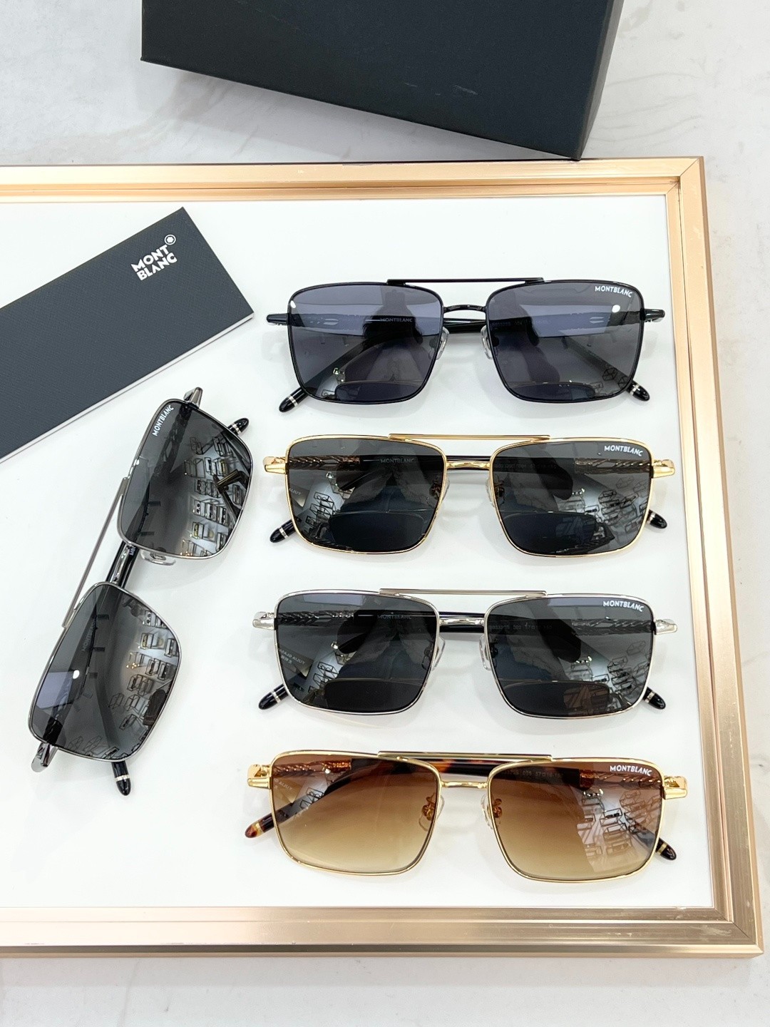 MONT BLANC MODEL:MB03320S Sunglasse SIZE: 57口16-15 new.