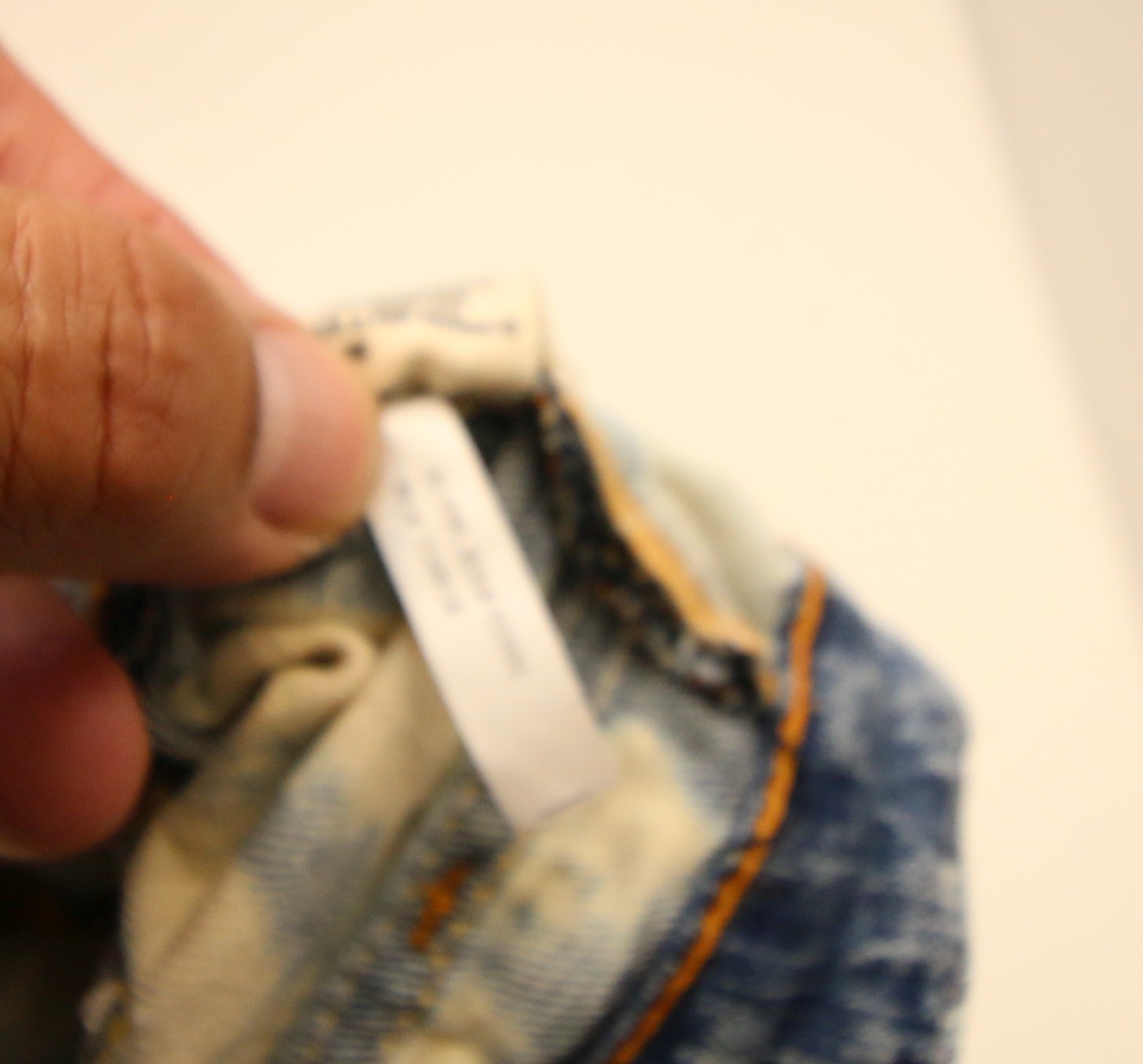 Denim & Supply Ralph Lauren Bleached Skinny Jeans Womens 32 34″Waist STAINS READ