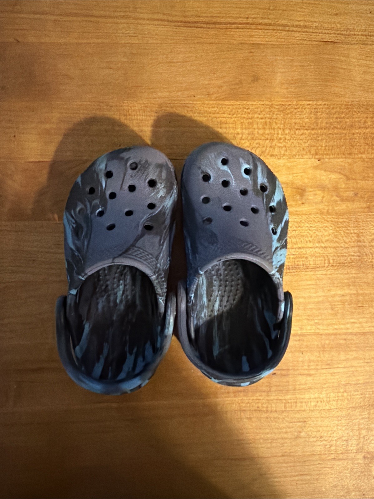 Toddler Classic Marbled Crocs