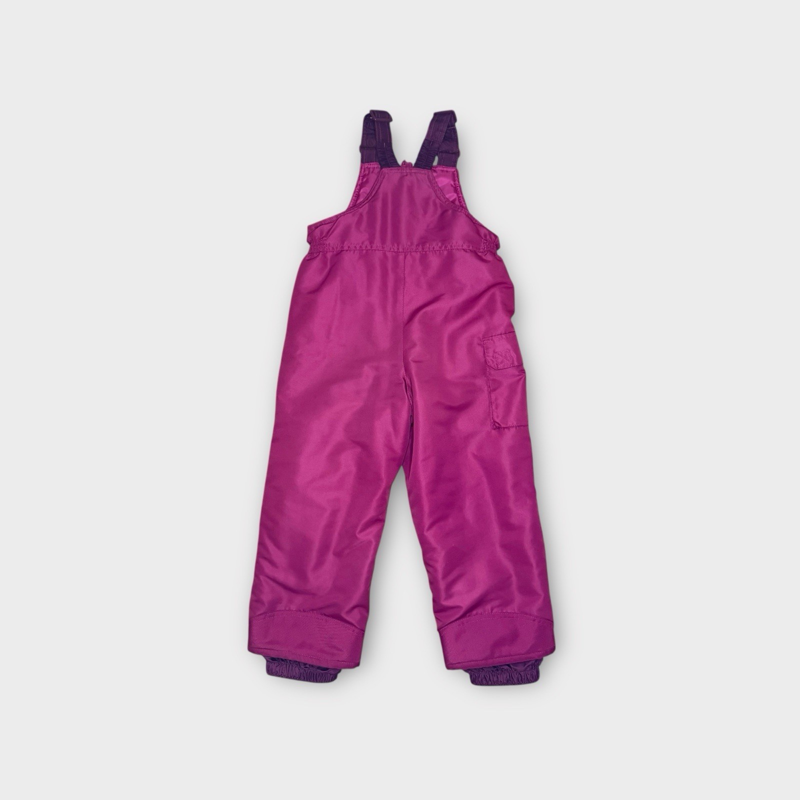 Cherokee Dark Magenta Pink Snow Bib