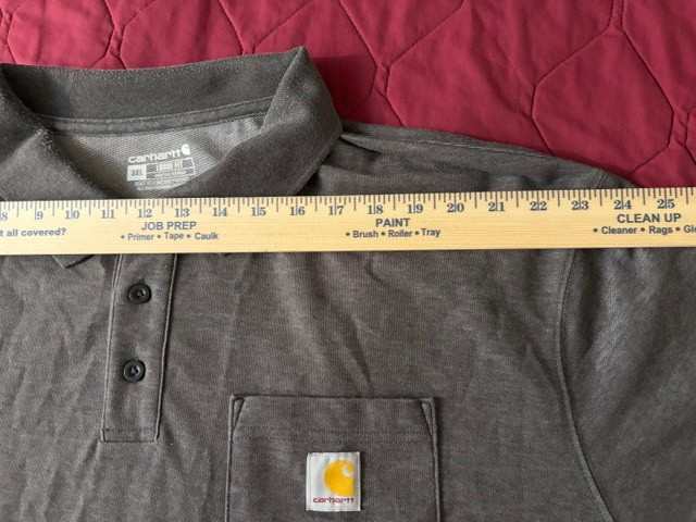 Carhartt * Two Men’s Polo Shirts * size 3XL – XXXL * Navy and Gray