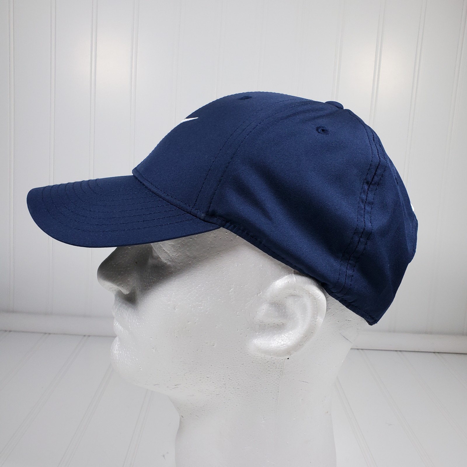 Nike Dri Fit Legacy91 Strapback Hat Golf Navy Blue Swoosh Adjustable Performance