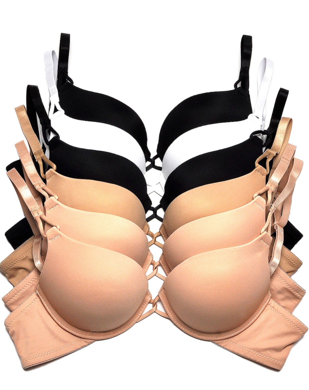 Extreme Ultimate Padding Power Lift Add 2 Cup Sizes Bras Double Push Up Bra 1290