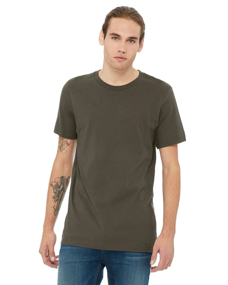 Bella + Canvas Unisex T Shirt Short-Sleeve 100% Cotton Jersey Tee 3001C T-Shirt