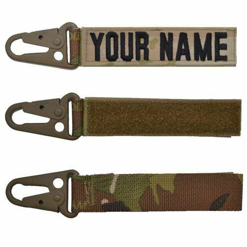 Custom Name Tape Key Chain