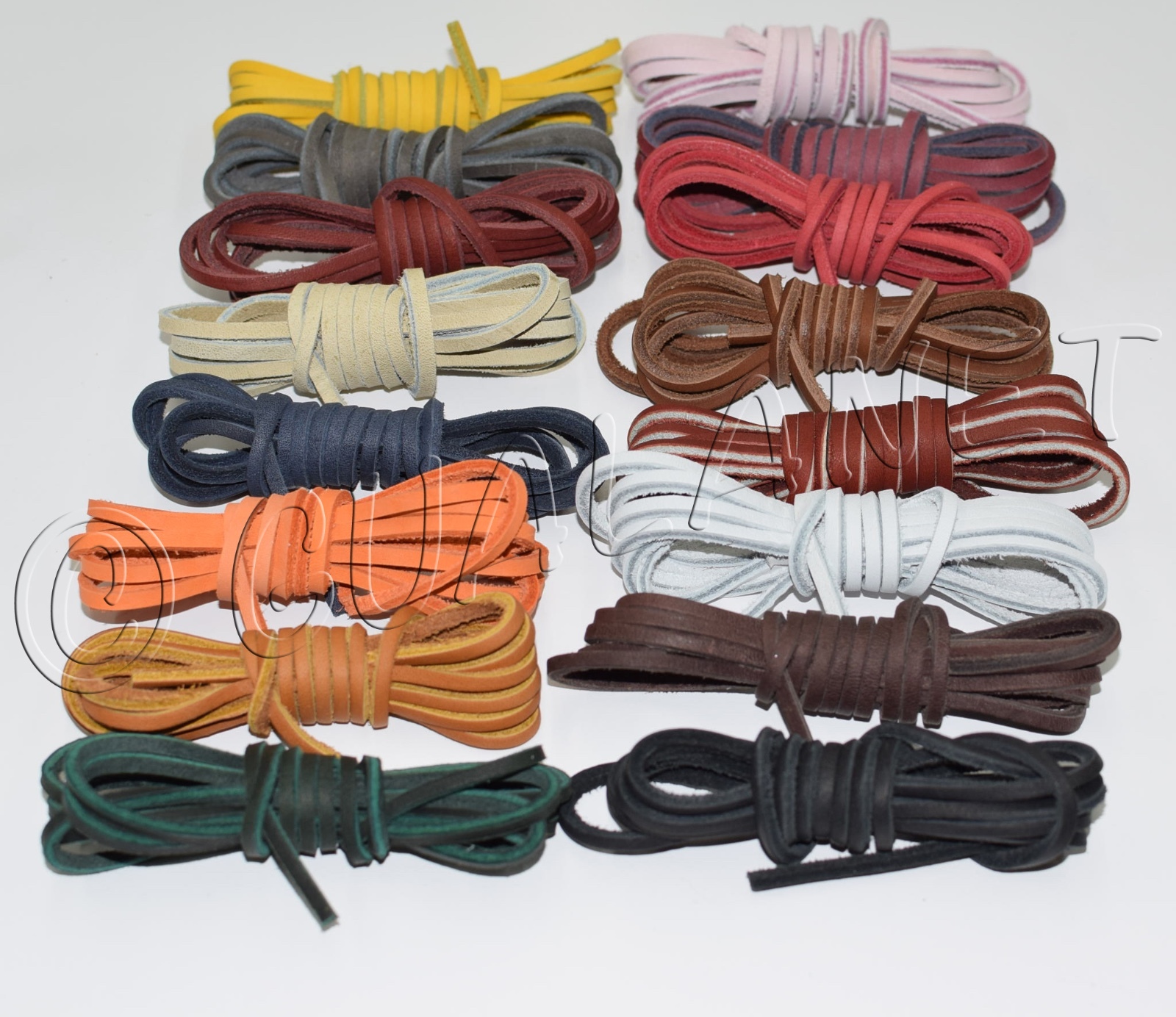 72″ Rawhide Leather Shoelaces Sperry TopSider Moccasin Strings Boat Shoe Laces