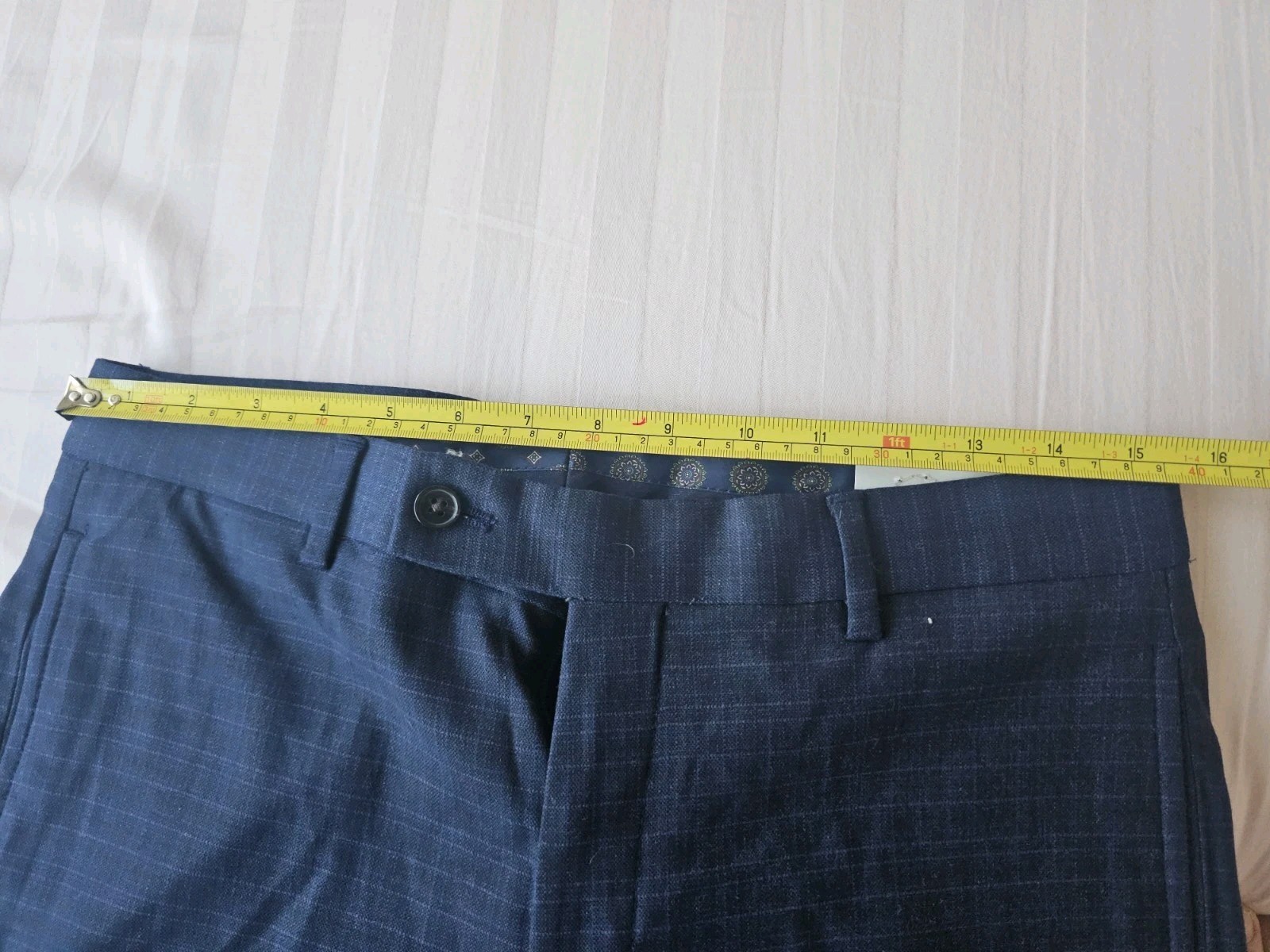 Lauren Ralph Lauren Pants Men’s 31×32 Blue Norton Classic Fit Dress Ultraflex