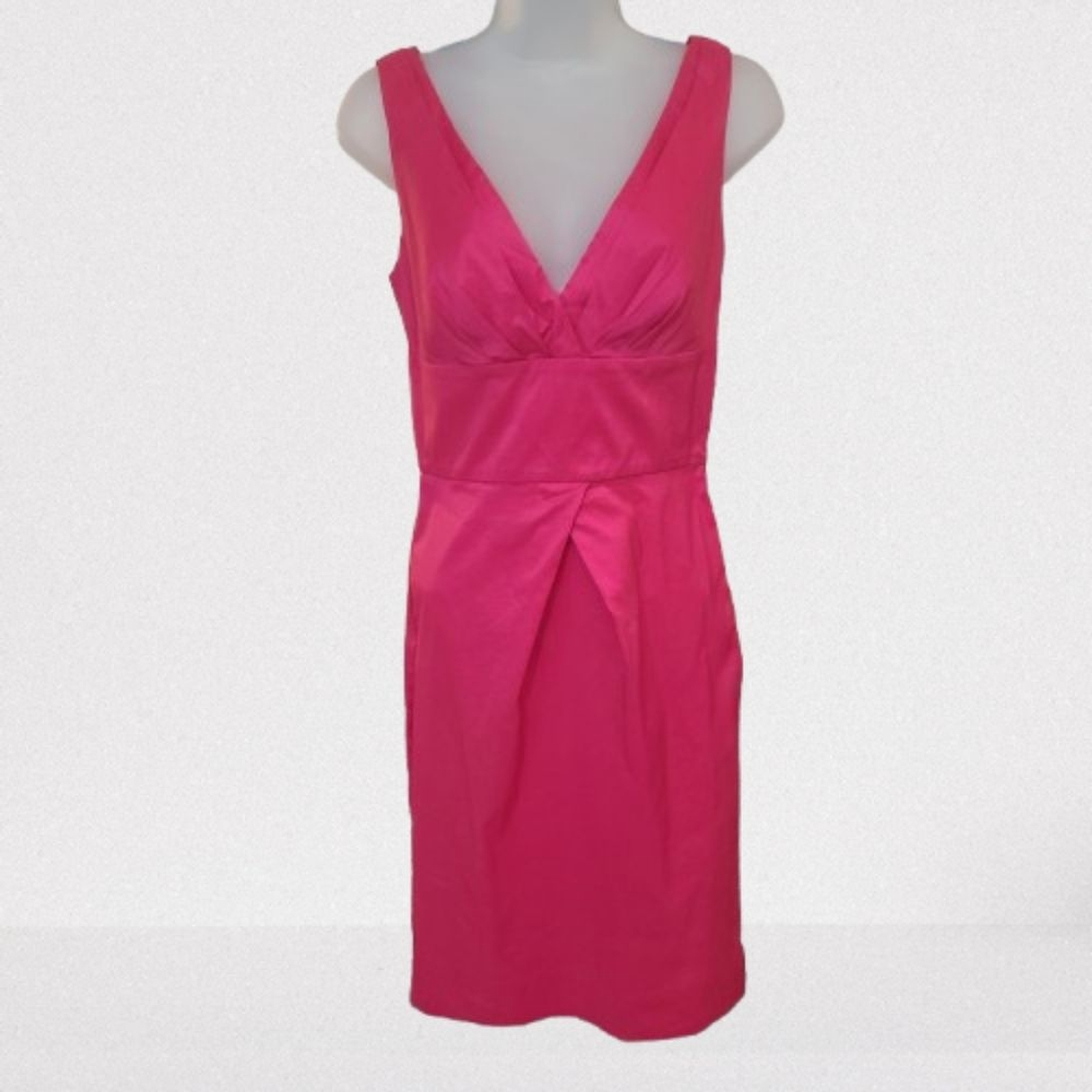 Diane Von Furstenburg Women’s 2 Cocktail Dress Pink Cotton