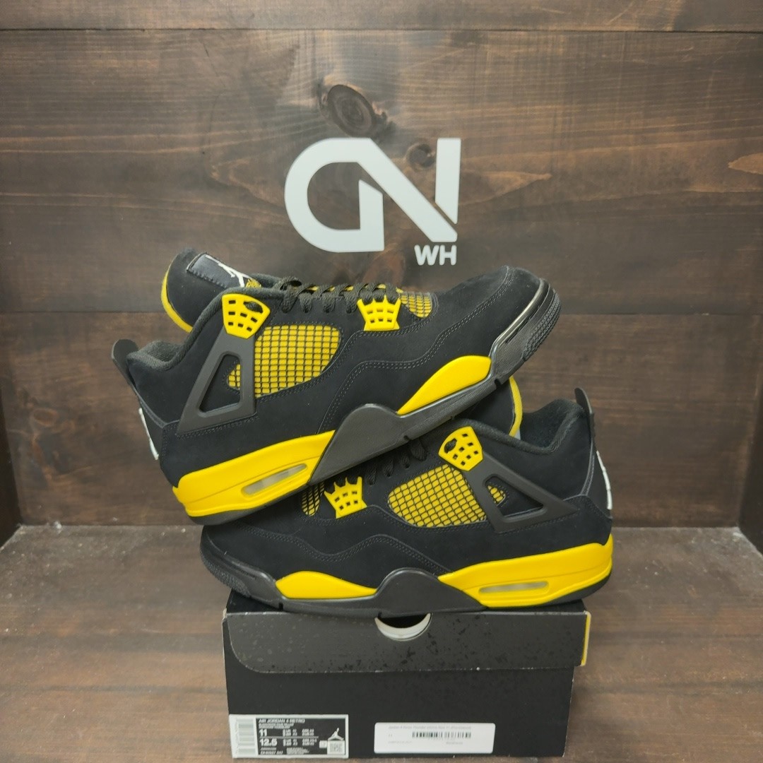 Jordan 4 Retro Thunder (2023) (Pre-Owned) – DH6927-017-11-PO-11 – (Mo… Size 11