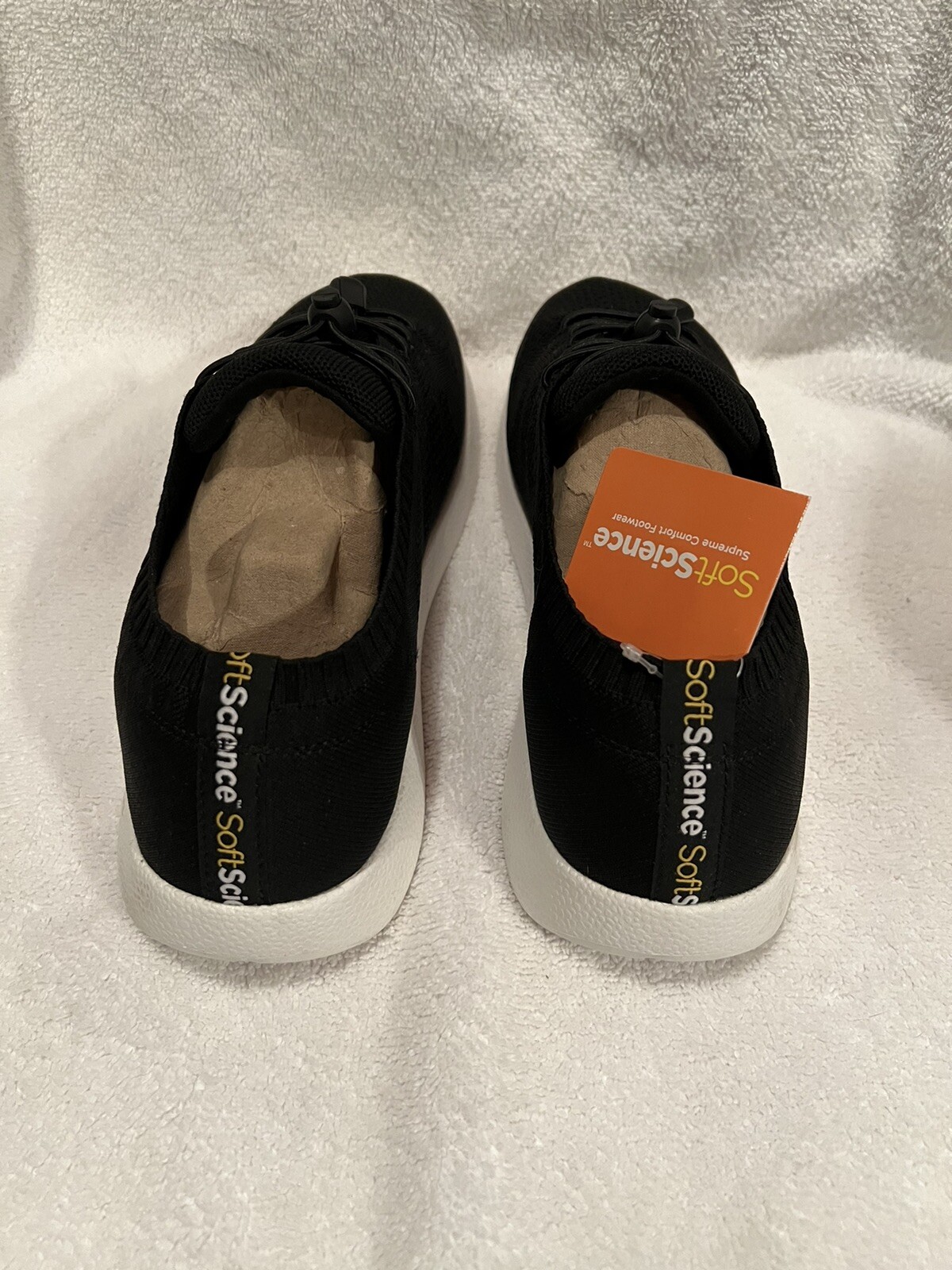 Shoes Soft Science Knit Black Speed-lace M11 W13 NEW