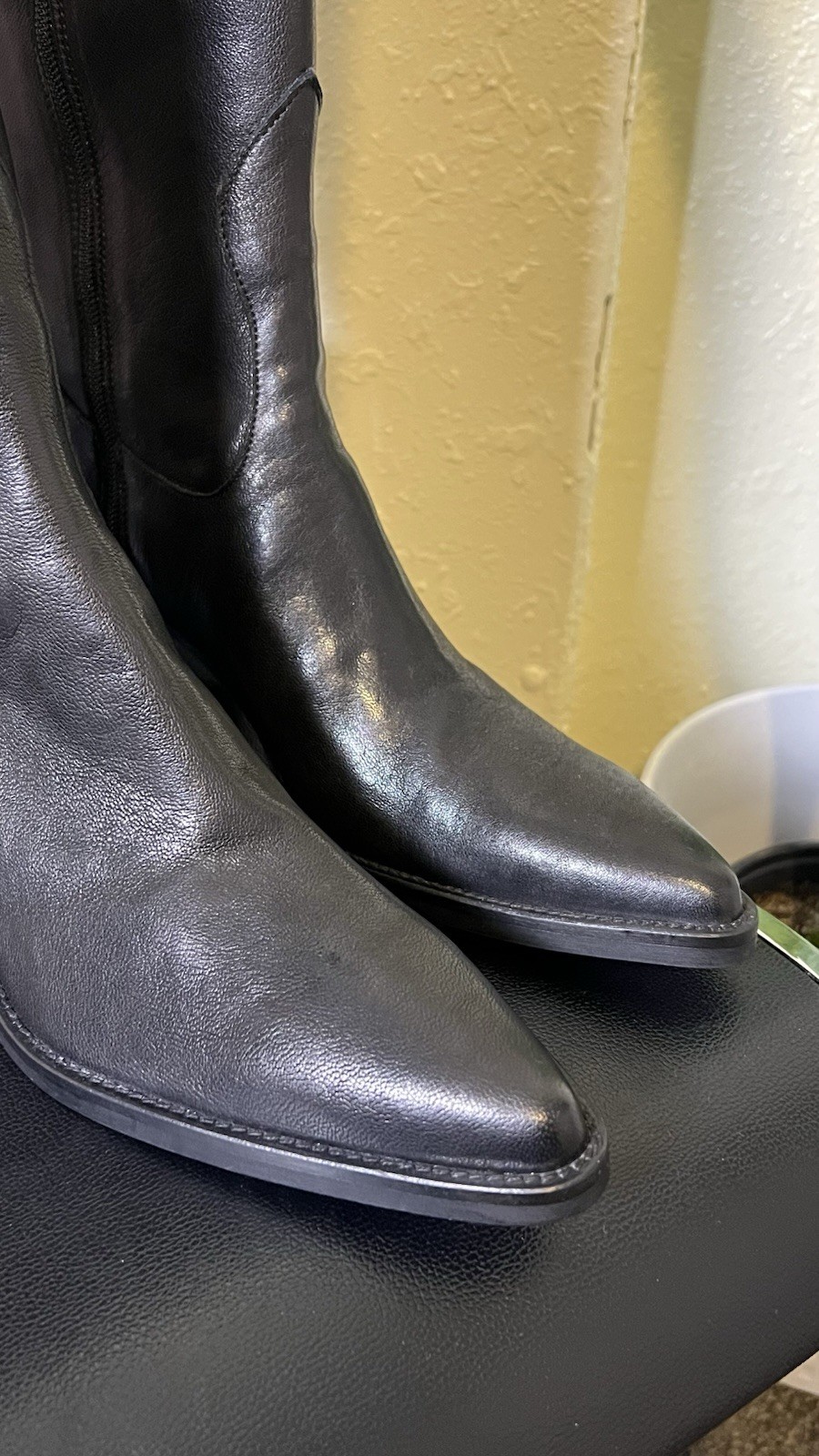 EMANUELE CASTRO – NWOB Italian Leather Western Boots – Size 40 WOMAN’S