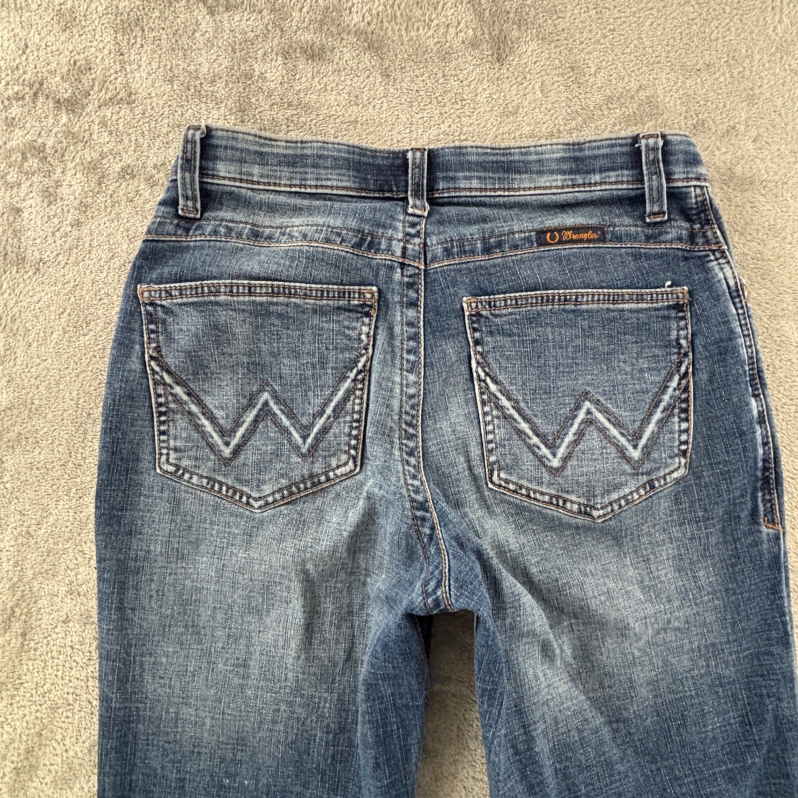 Wrangler Willow Bootcut Ultimate Riding Jean Womens 30×32 Medium Wash Stretch