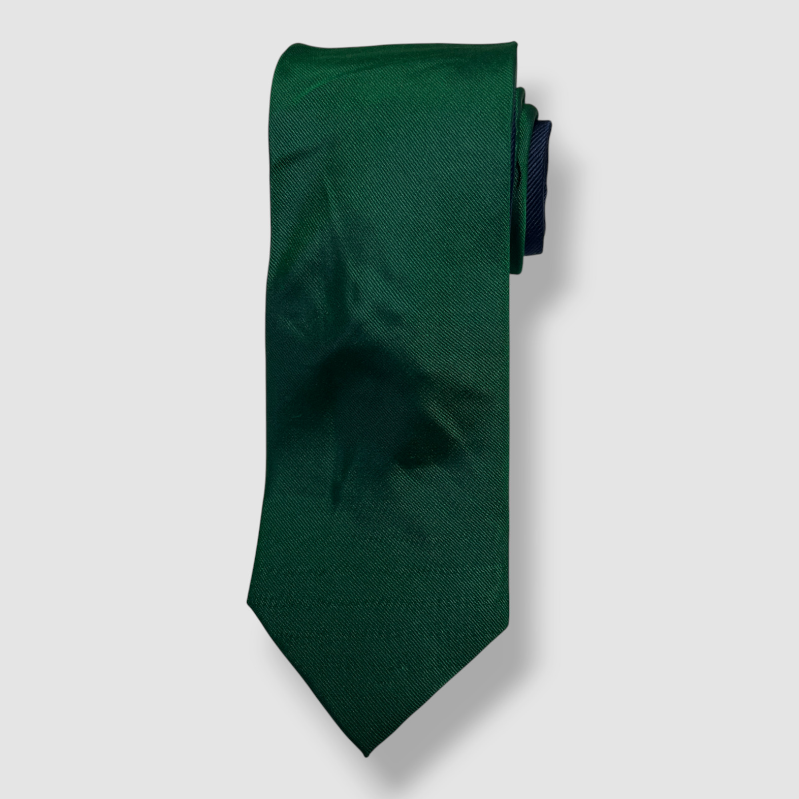 Tommy Hilfiger Men`s Green Slim Silk Skinny Neck Tie Size 58 x 2.75