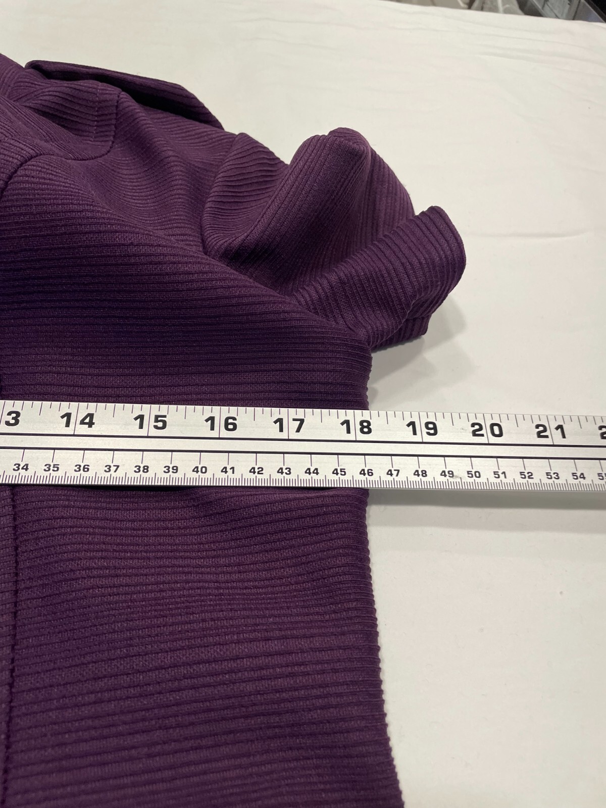 Vintage Burt Stanley Layered Twofer Dress 16 Two Tone Colorblock Purple Gray