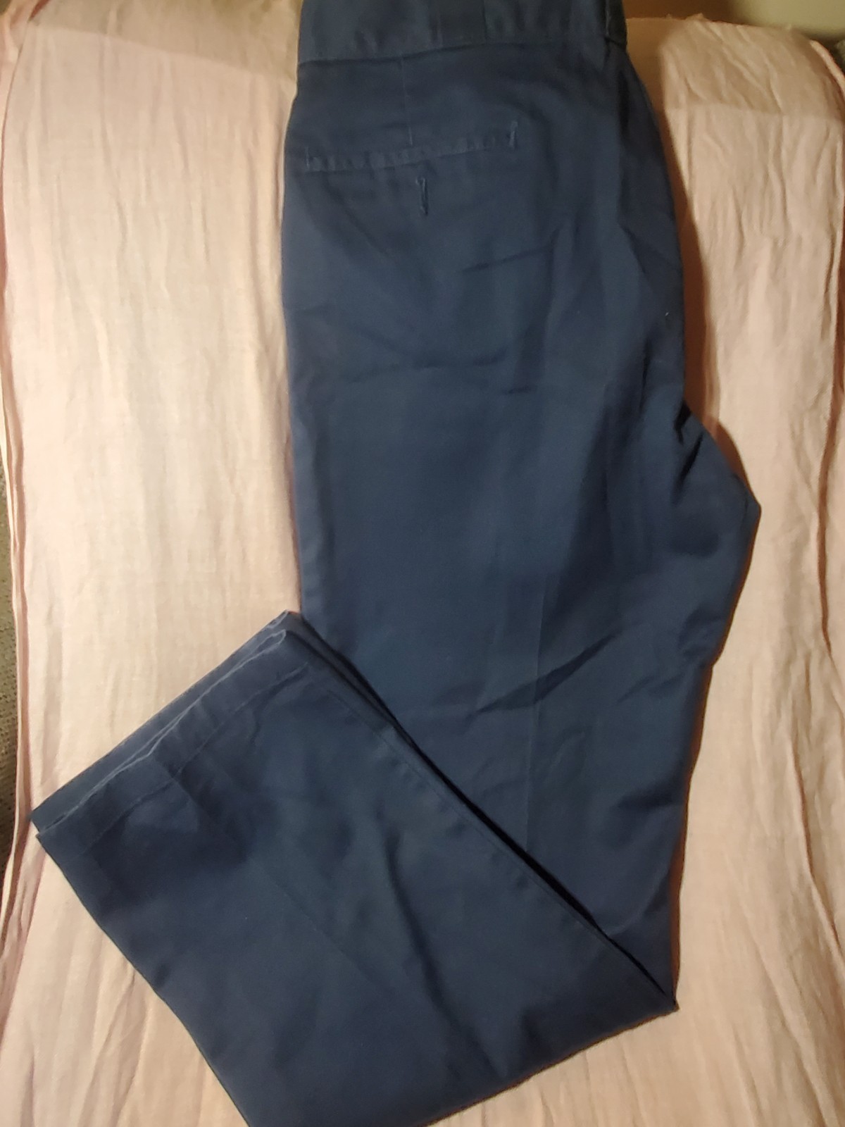 Dickies Pants Mens 36×32 Navy 874 Original Fit Work Trousers Uniform Durable