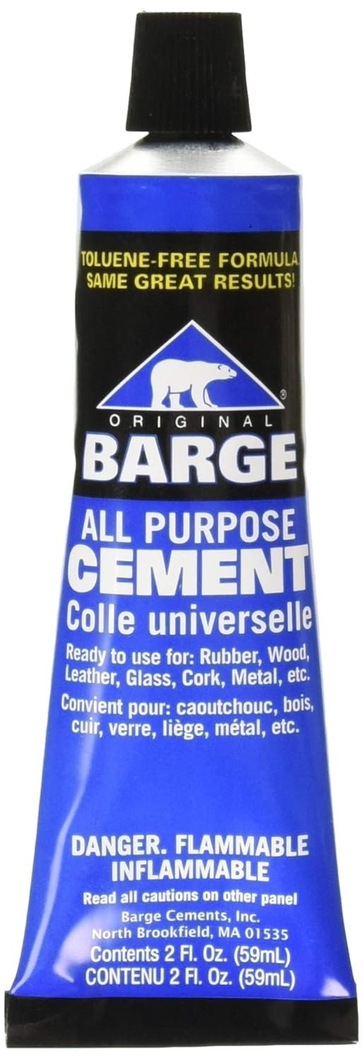 2 oz Barge All Purpose Cement – Easy Spreading, Quick-Curing for Multiple Uses