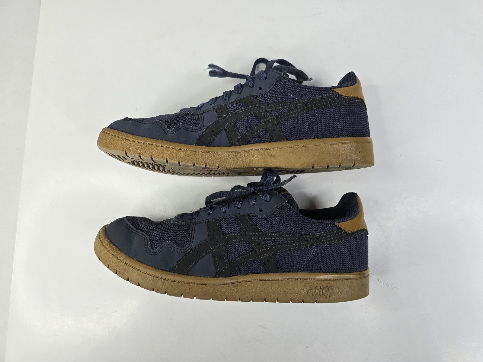 Asics Japan S Mens Size 7.5 Blue Athletic Running Walking Shoes Sneakers