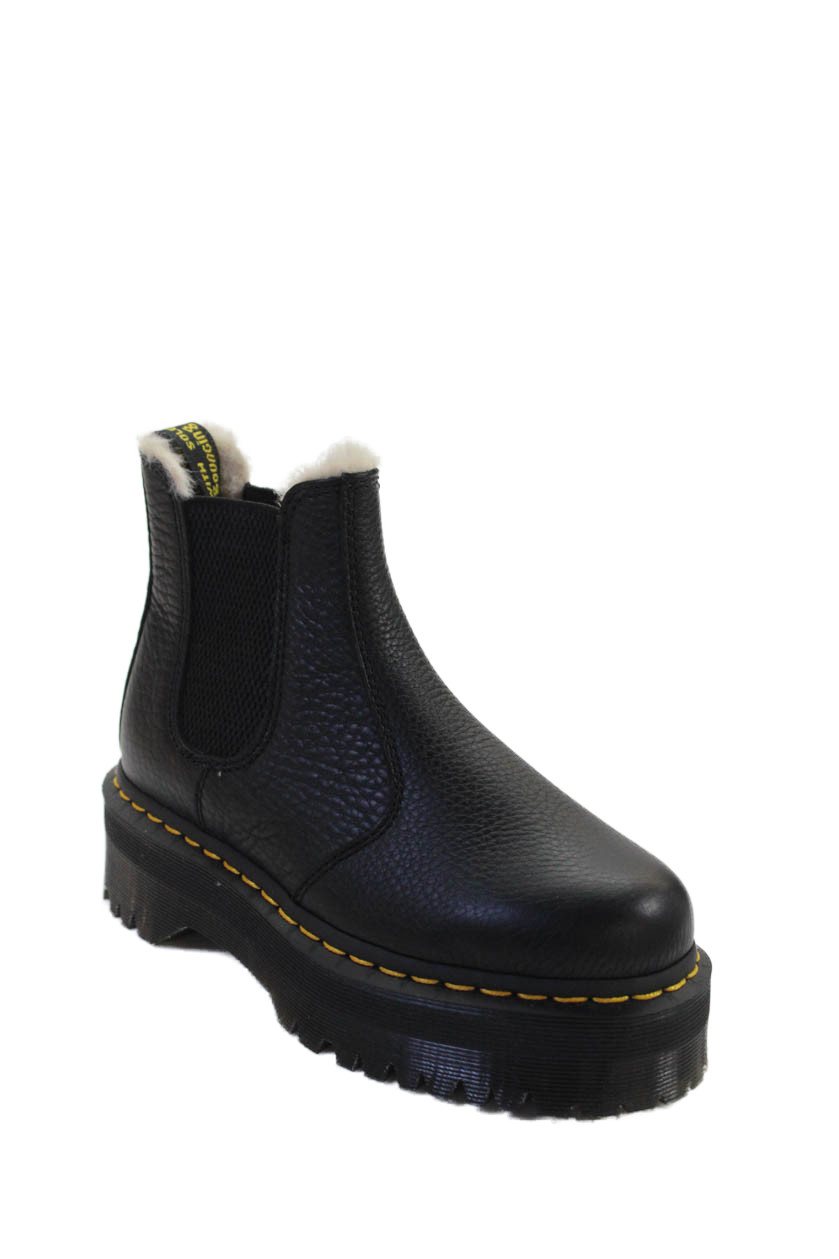 Dr. Martens Womens 2976 Quad FL Boots – Black Size 5