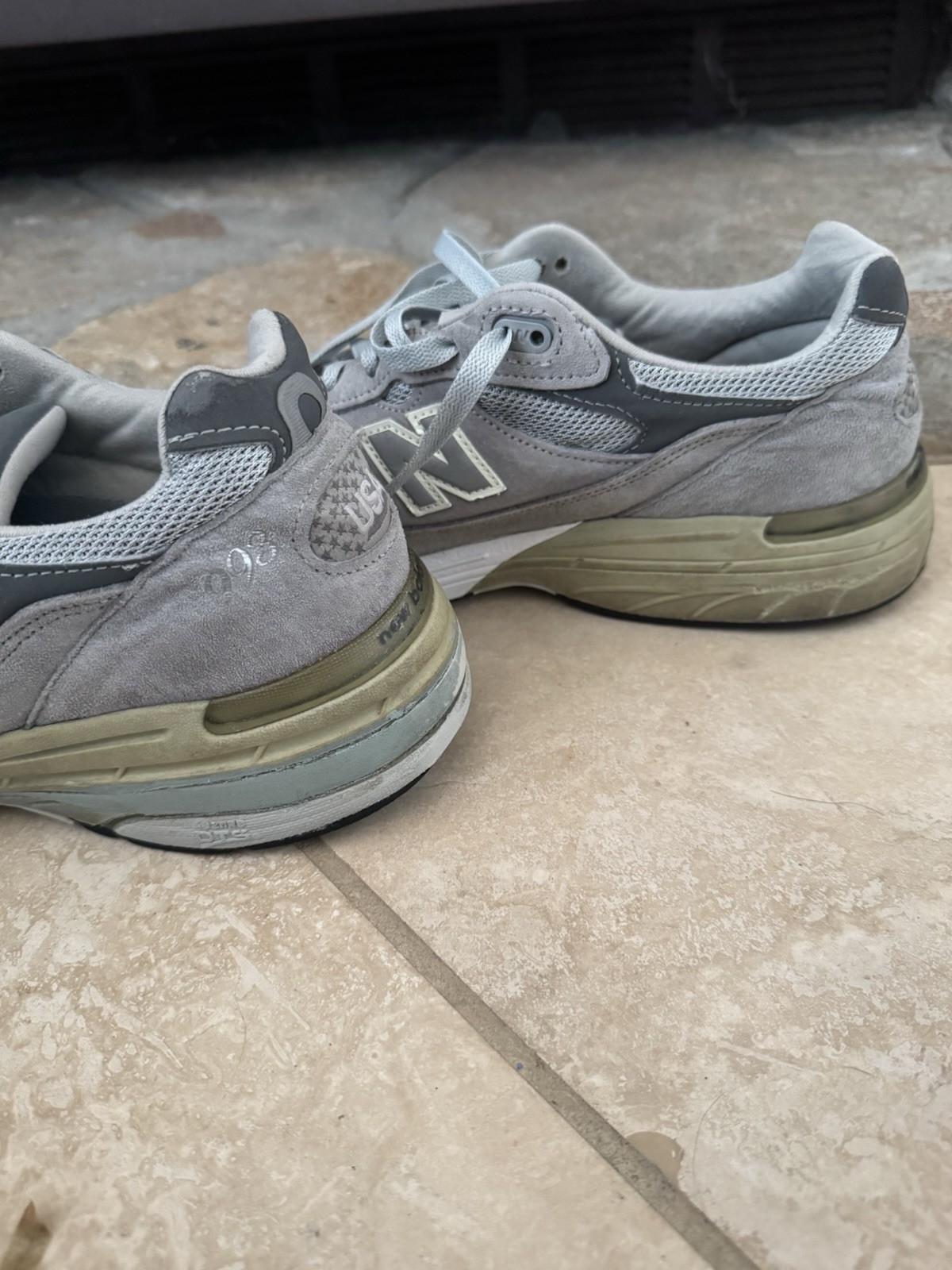 Size 10.5 – New Balance 993 Gray White Please See Details