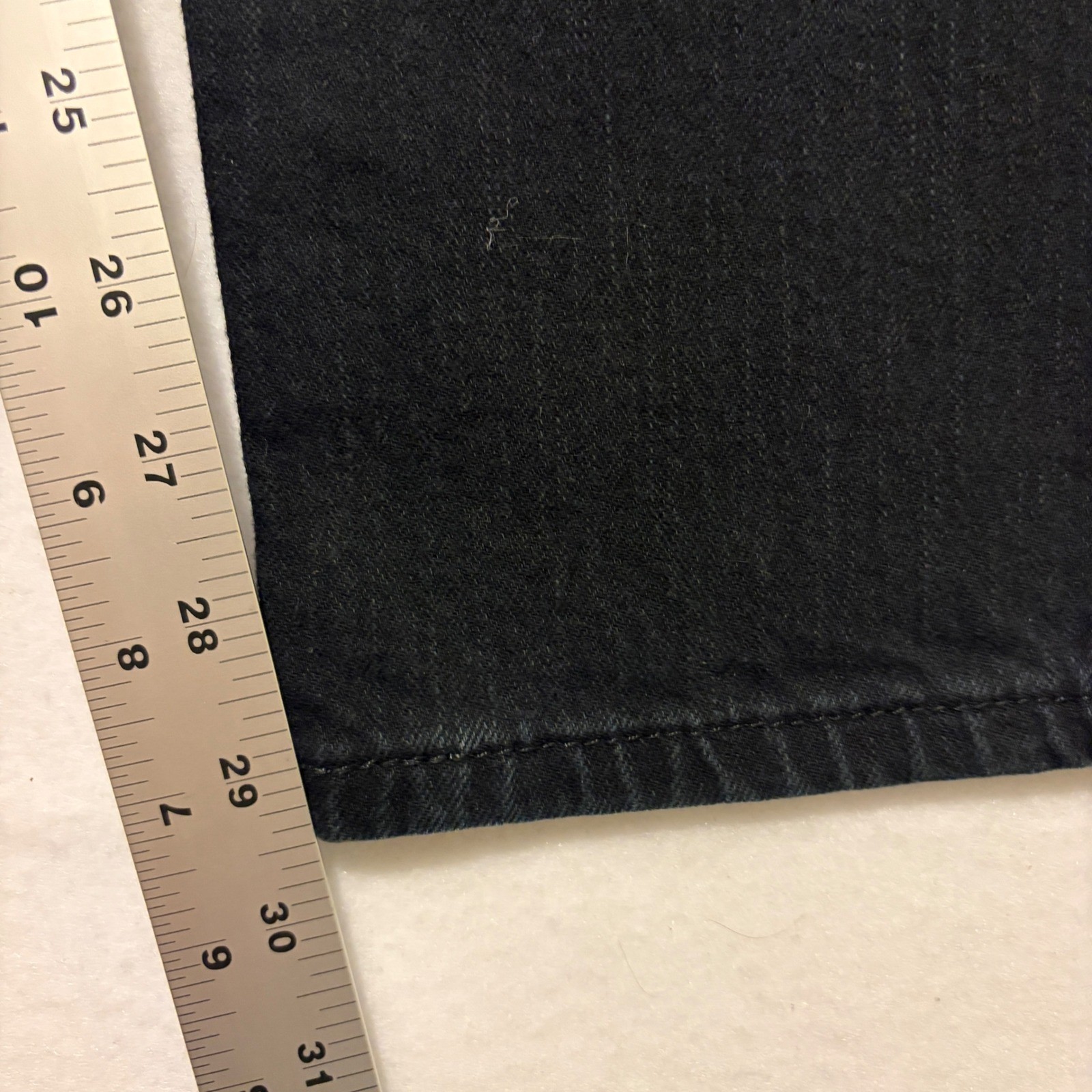 Levis 511 Slim Fit Mens Jeans Black Denim Pants W34 L30 Preppy
