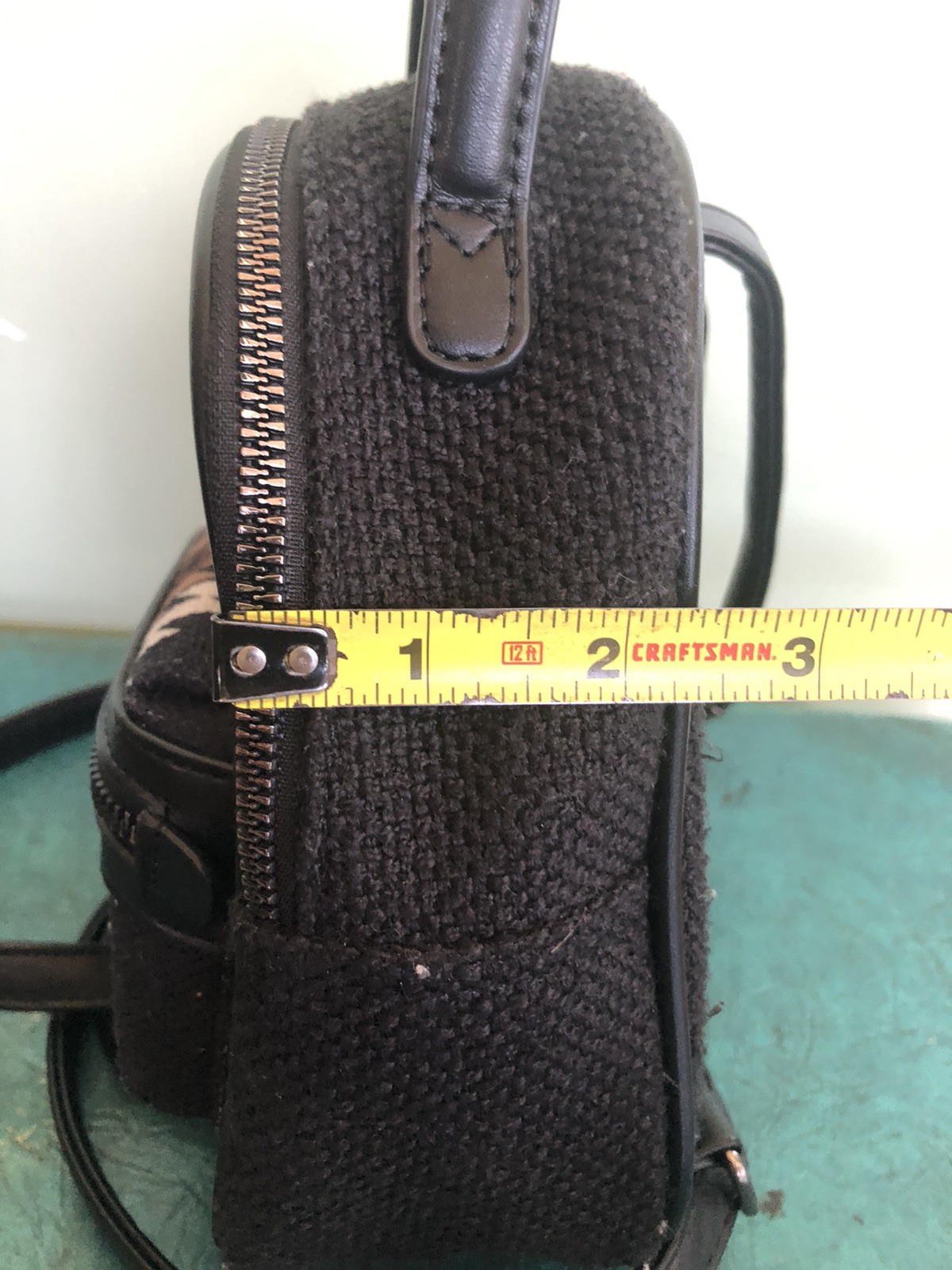 Wrangler Ladies Southwestern Black Mini Backpack With Coin Purse Western Rodeo