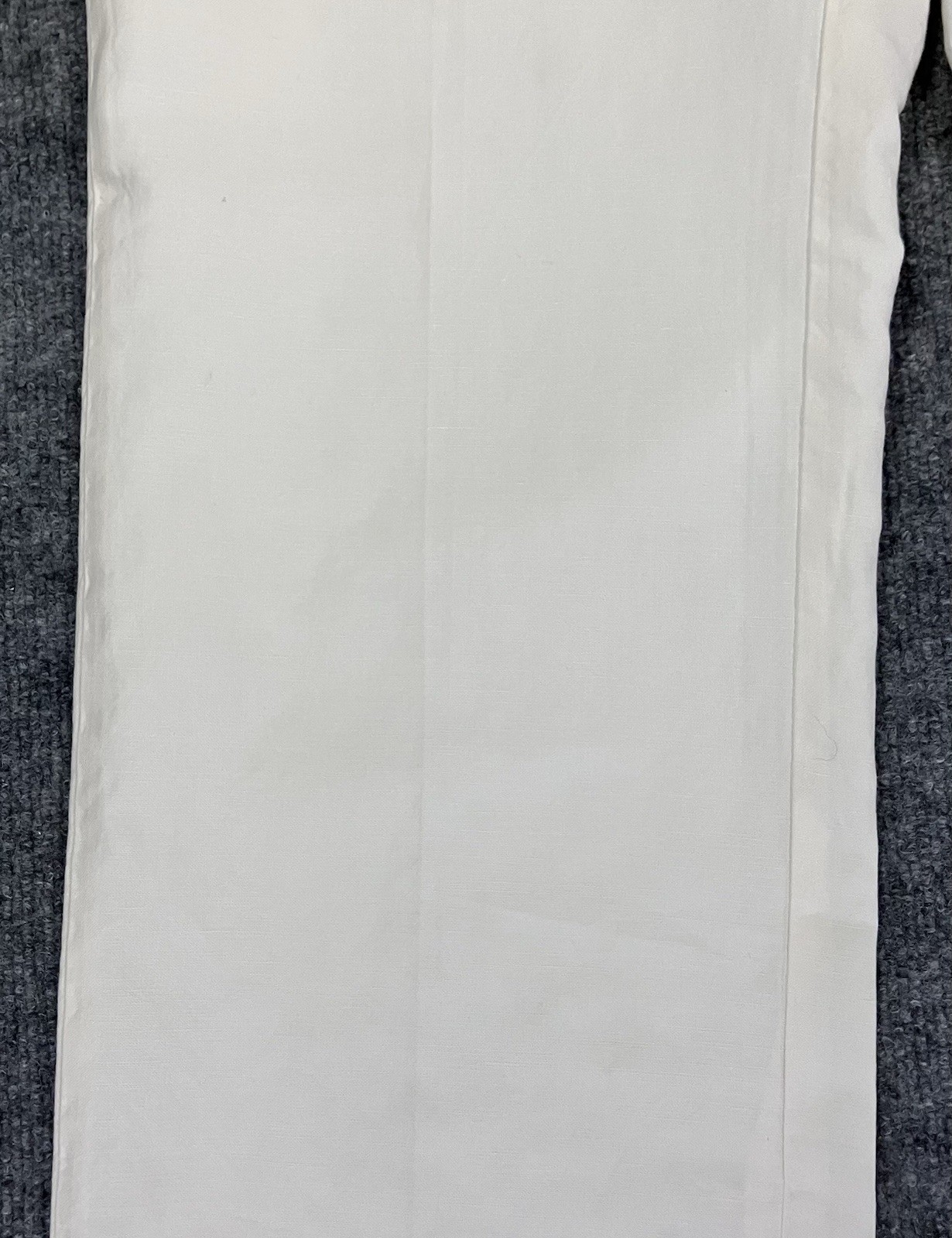 Banana Republic Dawson Men’s Linen Cotton Pants 35×34 Tan Straight Flat Front
