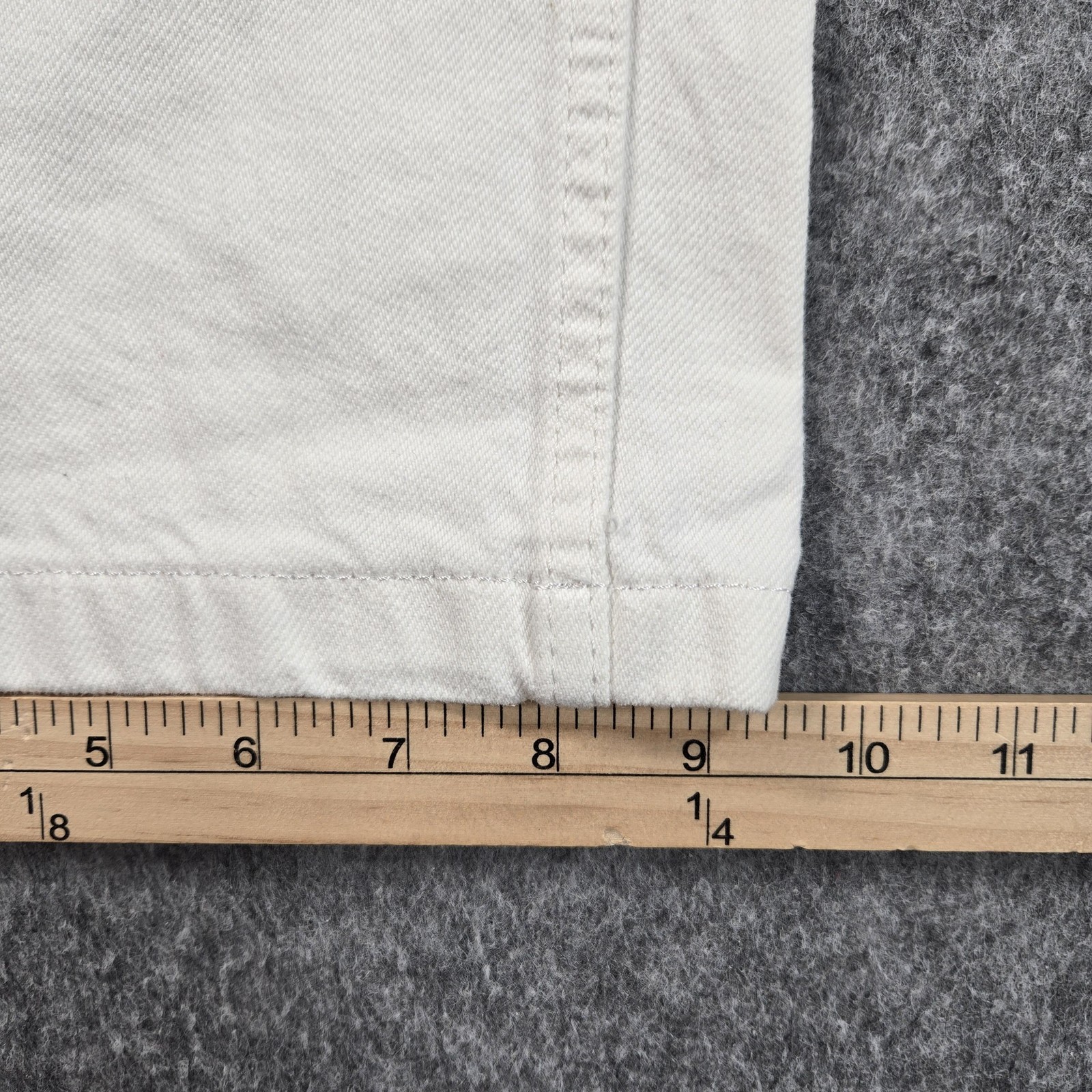 Ragged Jeans Jeans Womens 30 White High Rise Wide Leg Denim Pants Relaxed Fit