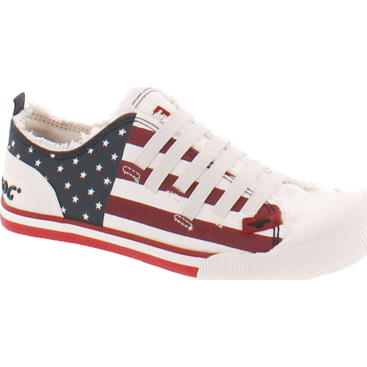 Rocket Dog Womens Joint USA Flag Patriotic Fashion Sneakers