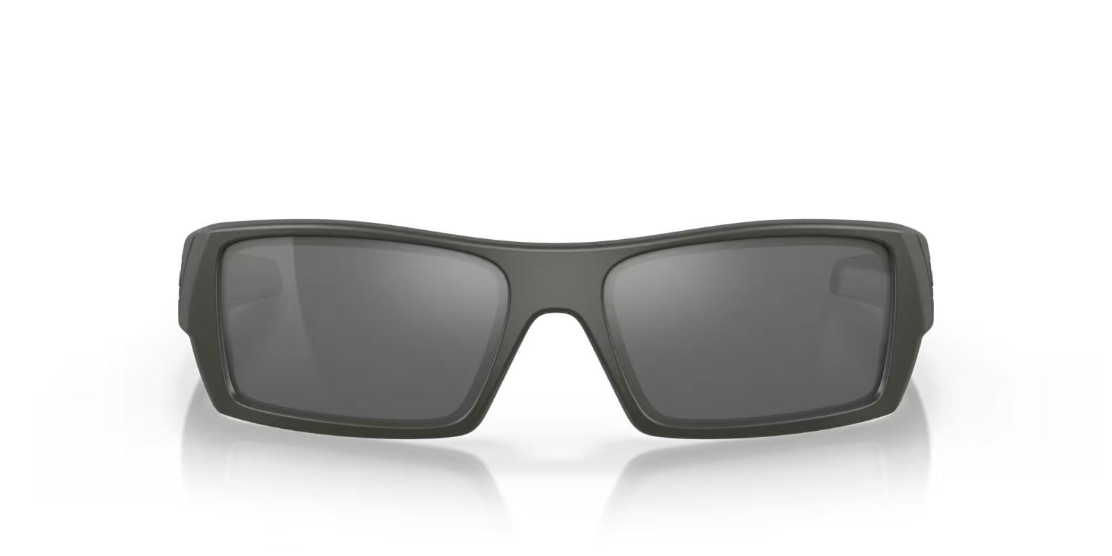 Oakley Gascan Sunglasses 53-111 Mil Spec Green Frame W/ Black Iridium Lens