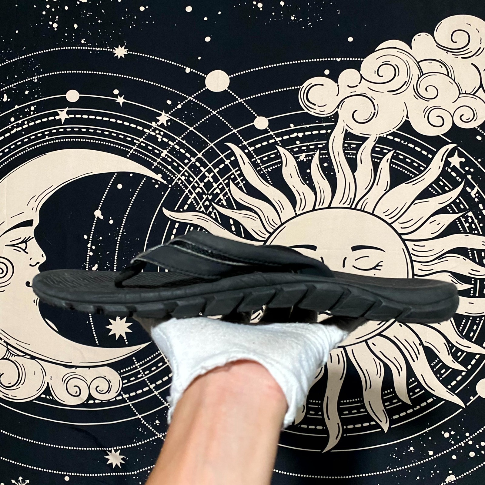 Oakley Operative 2.0 Flip-Flop Thong Sandal Men’s 7.5 Black Comfort Slip-On
