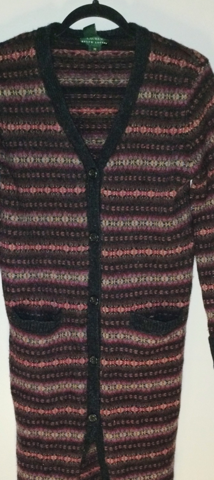 Lauren Ralph Lauren “Green” Label 100% Lambskin Wool Sweater