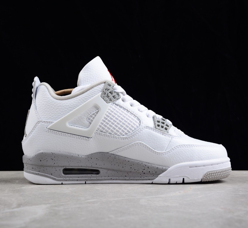 Jordan 4 Retro “White Oreo ” Men’s US Size 7-12 Basketball Shoes Mid Top