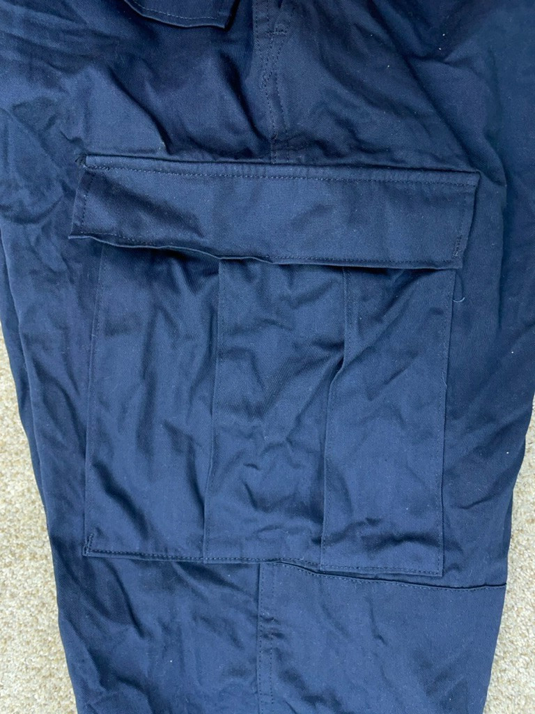 Propper Pants Men’s Large 38×32 Blue Uniform BDU Ripstop Tactical Army Cargo NEW