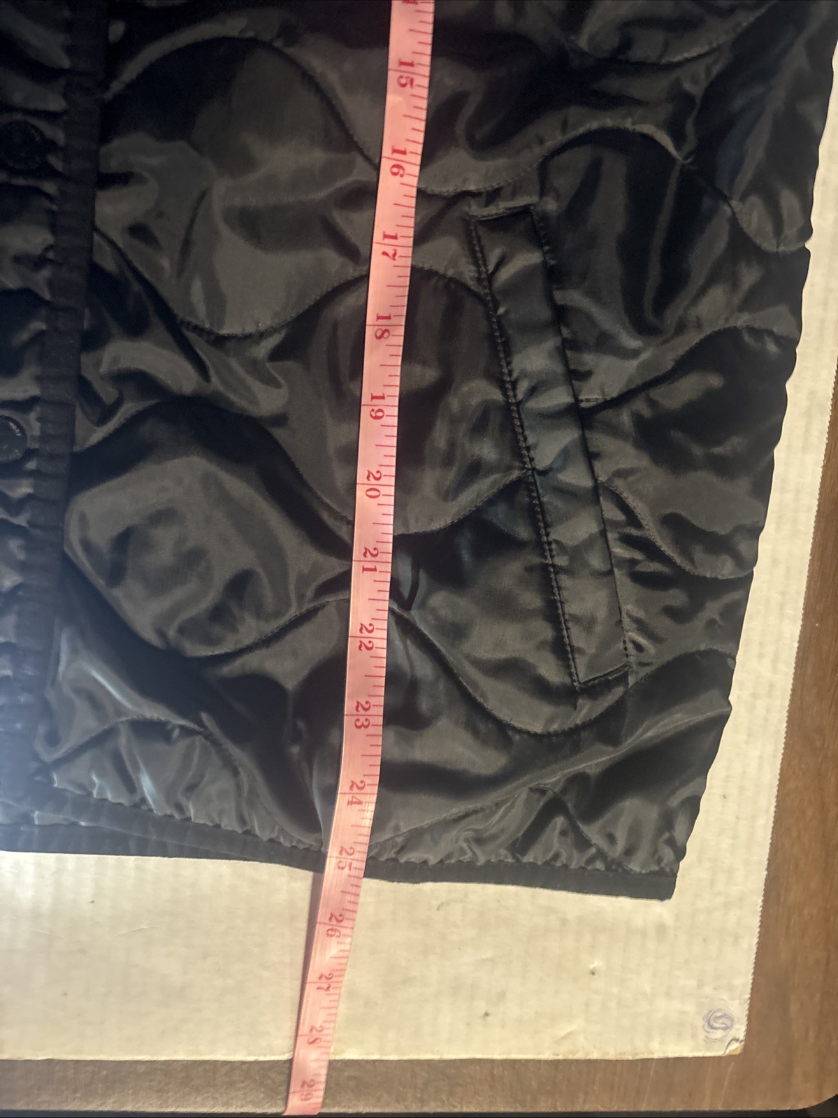 VANS Women’s Quilted Jacket Black Button Up Skater Logo Size Medium