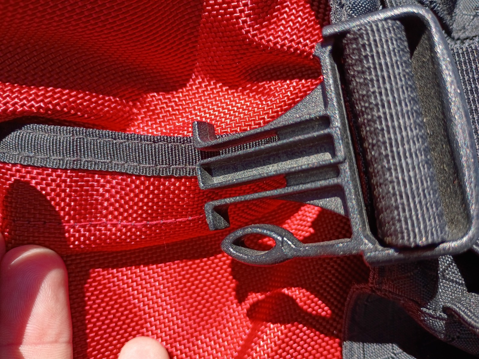 Oakley Kitchen Sink Backpack Rare Red Black Factory Pilot Good Condition*Read