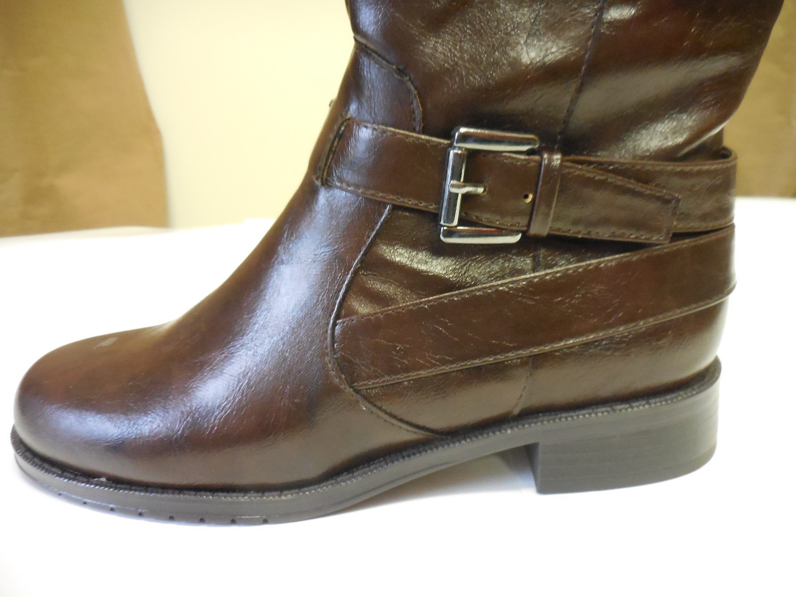Aerosoles Women’s Knee-High With Pride Faux Leather Brown Boots Size 5.5 M
