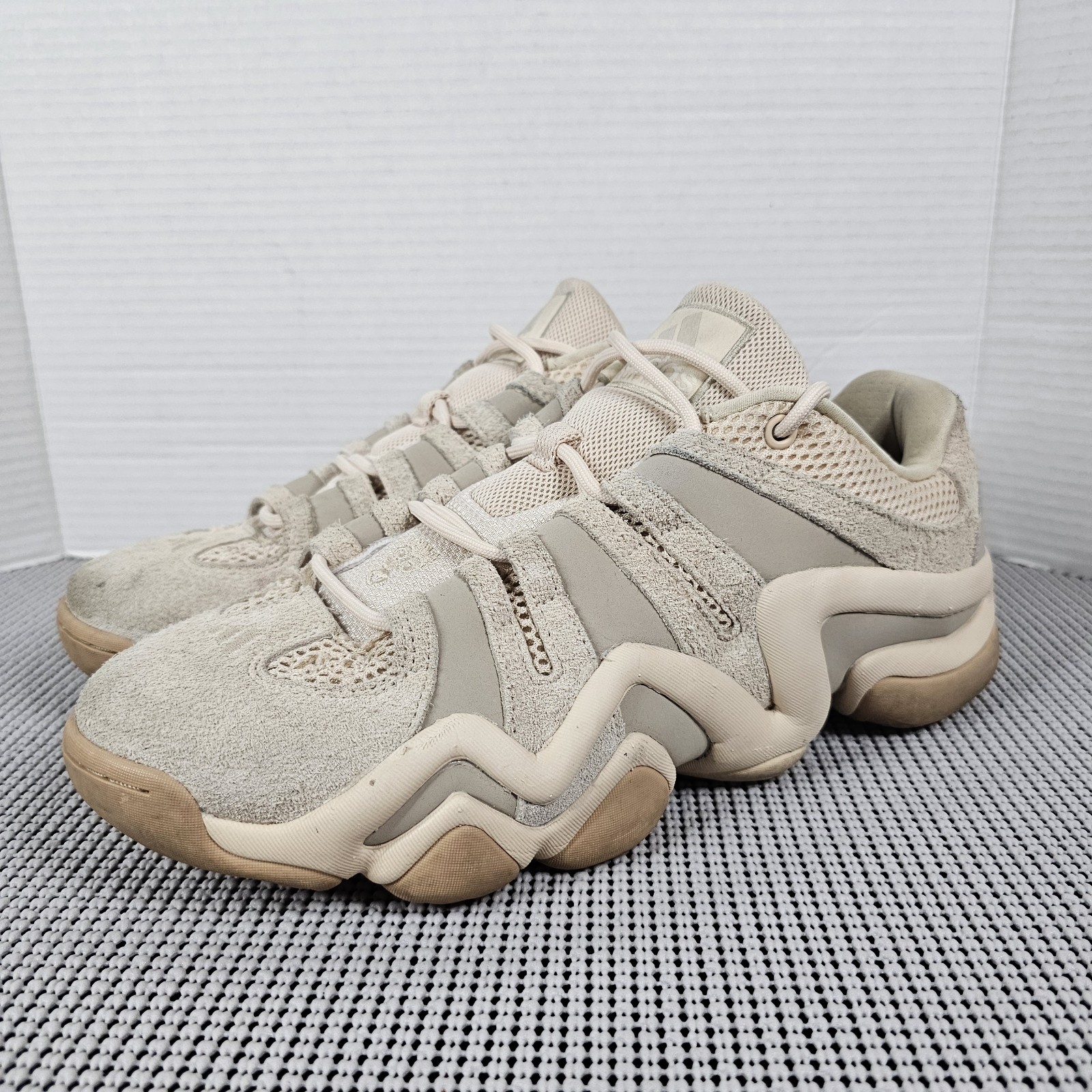 Adidas Crazy 8 Low Mens Shoes Size 11.5 Halo Ivory/Wonder Beige/Sandstone ji0339